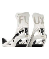 【早期購入】FLUX フラックス スノーボード バインディング ビンディング レディース ステップオン DS STEP ON Women's 24-25モデル LL B15(WHITE-M)