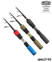 ROOSTER GEAR MARKET ルースターギアマーケット SPEC.2/4.0 フィッシング ロッド 釣り竿 スピニングロッド(KHAKI-4.0)