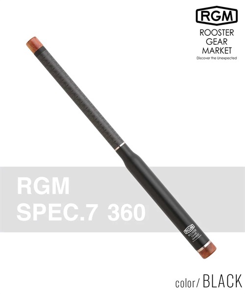 ROOSTER GEAR MARKET ルースターギアマーケット SPEC.7/360 フィッシング ロッド 釣り竿 ロッド(BLACK-360)