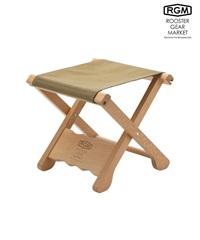 ROOSTER GEAR MARKET ルースターギアマーケット WOOD STOOL 折り畳み 椅子 コンパクト RGM ムラサキスポーツ(COYOT-ONESIZE)