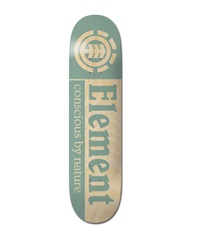 ELEMENT エレメント スケートボード デッキ SECTION CBN 8.0inch BE027-018(ONECOLOR-8.00inch)