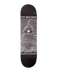 TOY MACHINE トイマシーン スケートボード デッキ 8.0inch TOY DIVISION #03(ONECOLOR-8.0inch)