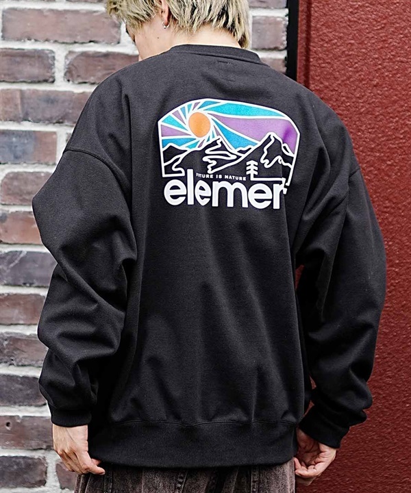 ELEMENT/エレメント SUNSET CREW WR ビックシルエット 撥水 BD022-046