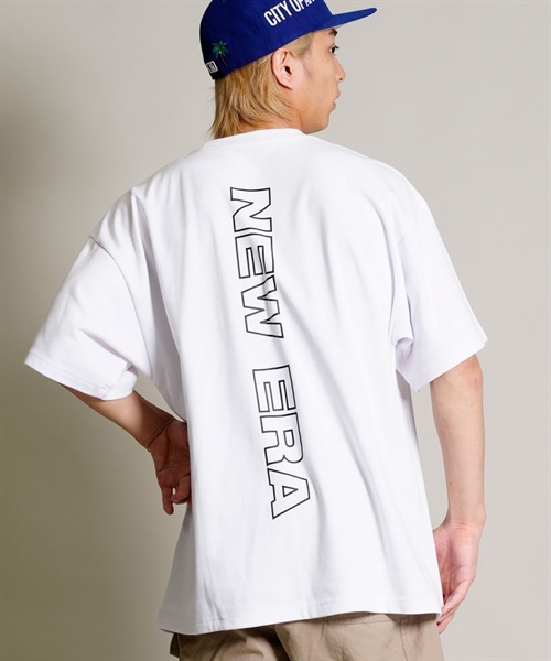 【マトメガイ対象】NEW ERA ニューエラ Rear Vertical Logo 13717526 メンズ 半袖 Tシャツ ムラサキスポーツ限定 KK1 D21(WT-M)