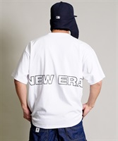NEW ERA ニューエラ Rear Horizontal Logo 13717529 メンズ 半袖 Tシャツ ムラサキスポーツ限定 KK1 D21(WT-M)