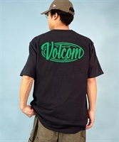 【マトメガイ対象】VOLCOM ボルコム AF302301 メンズ トップス カットソー Tシャツ 半袖 KK1 C23(BLK-M)