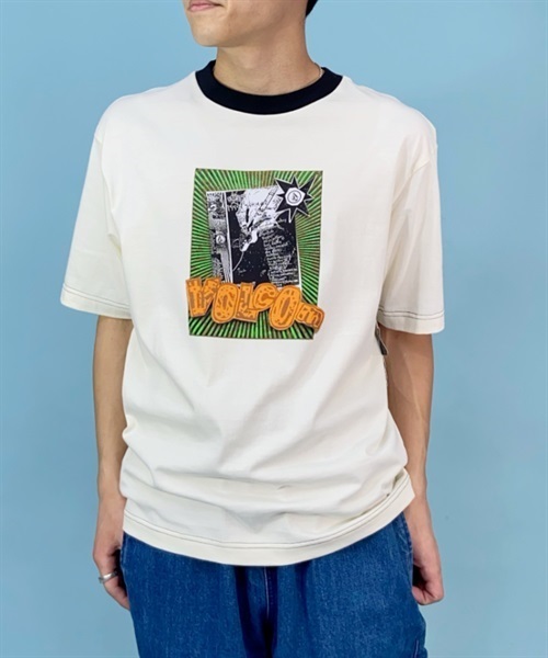 【マトメガイ対象】VOLCOM ボルコム AF312300 メンズ 半袖 Tシャツ KK1 C14(BWH-M)
