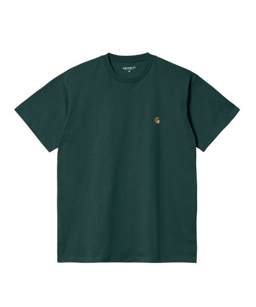 Carhartt WIP カーハートダブリューアイピー Tシャツ S/S CHASE T-SHIRT I026391 メンズ 半袖 Tシャツ KK1 C8(DGREN-M)