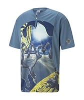 PUMA プーマ x PERKS AND MINI ACTIVE AOP TEE アクティブ プリント 半袖 Tシャツ 538811-86 メンズ 半袖 Tシャツ KX1 D28(NVWT-M)