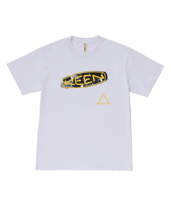 【マトメガイ対象】KEEN/キーン OC/RP KEEN LOGO TEE NIGHT メンズ Tシャツ 半袖 1028272