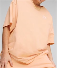 PUMA プーマ メンズ Tシャツ 半袖 ワンポイント ロゴ 刺繍 シンプル ビッグシルエット クルーネック 626025