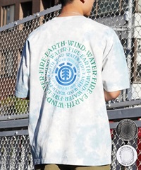 【マトメガイ対象】ELEMENT エレメント メンズ 半袖 Tシャツ オーバーサイズ バックプリント サークルロゴ BE021-250
