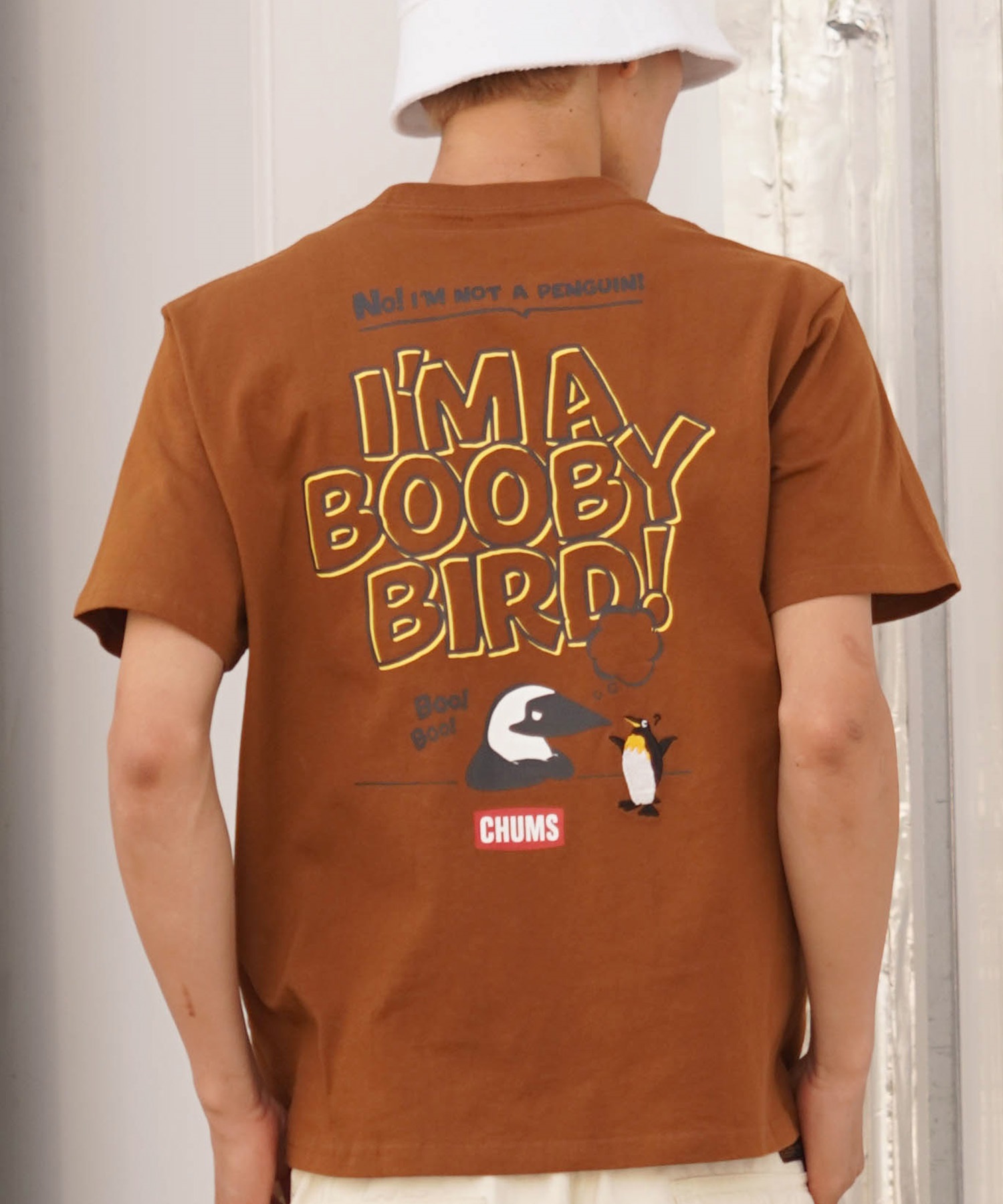 CHUMS/チャムス Anti-Bug I'm A Booby Bird! T-Shirt アンチバグ　アイム　ア　ブービーバード　Ｔシャツ クルーネック CH01-2383(B005-M)