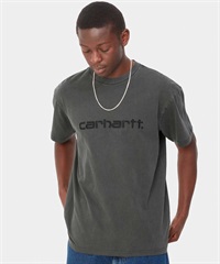Carhartt WIP カーハートダブリューアイピー S S DUSTER T-SHIRT メンズ 半袖Ｔシャツ ブランドロゴ I030110(BLACK-M)