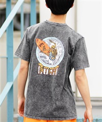 【ムラサキスポーツ限定】LOST ロスト メンズ Tシャツ 半袖 バックプリント AXIS-24SS L24SS-I(PIGBK-M)