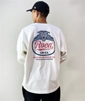 RVCA/ルーカ 長袖 Tシャツ ロンT クルーネック バックプリント ロゴ BD042-066(ANW-S)