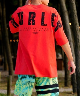 Hurley ハーレー MSS2310029 メンズ ラッシュガード 半袖 UVカット 水陸両用 ユーティリティ ラッシュTシャツ 吸水速乾 KX1 D23