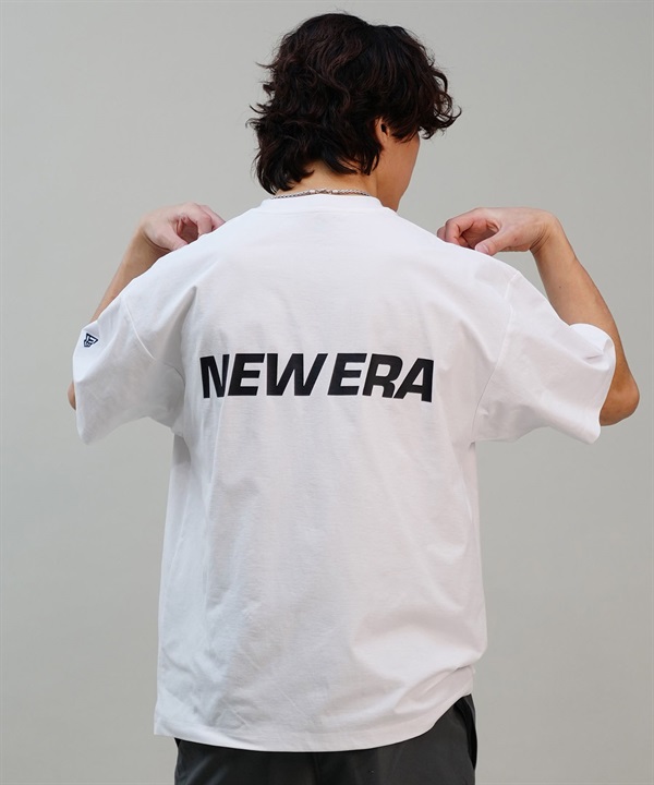 NEW ERA ニューエラ メンズ 半袖 Tシャツ ラッシュガード 水陸両用 ユーティリティ バックプリント 吸汗速乾 UVケア 14109969