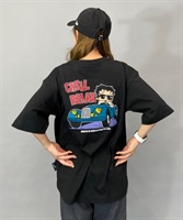 CHILLAX チラックス 232OO2ST148CL レディース 半袖 Tシャツ BettyBoop ベティ・ブープ コラボレーション KK1 C17