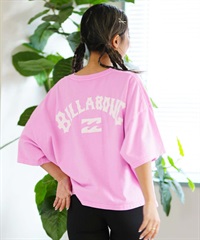 BILLABONG ビラボン ARCH LOGO WIDE LOOSE CROPED TEE レディース 半袖Tシャツ クロップド丈 BE013-206(MGJ0-M)