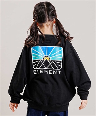【マトメガイ対象】ELEMENT/エレメント RISE CREW YOUTH キッズ ジュニア スウェット トレーナーBD026-035