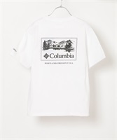 Columbia コロンビア PY9625 キッズ 半袖 Tシャツ KK1 D22(WT-XS)