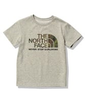 THE NORTH FACE ザ・ノース・フェイス S/S Camo Logo Tee NTJ32359 Z キッズ ジュニア 半袖 Tシャツ 100cm～150cm(Z-100)