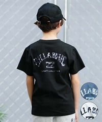 BILLABONG ビラボン ARCH FILL キッズ 半袖 Tシャツ バックプリント BE015-200(BLK-130cm)