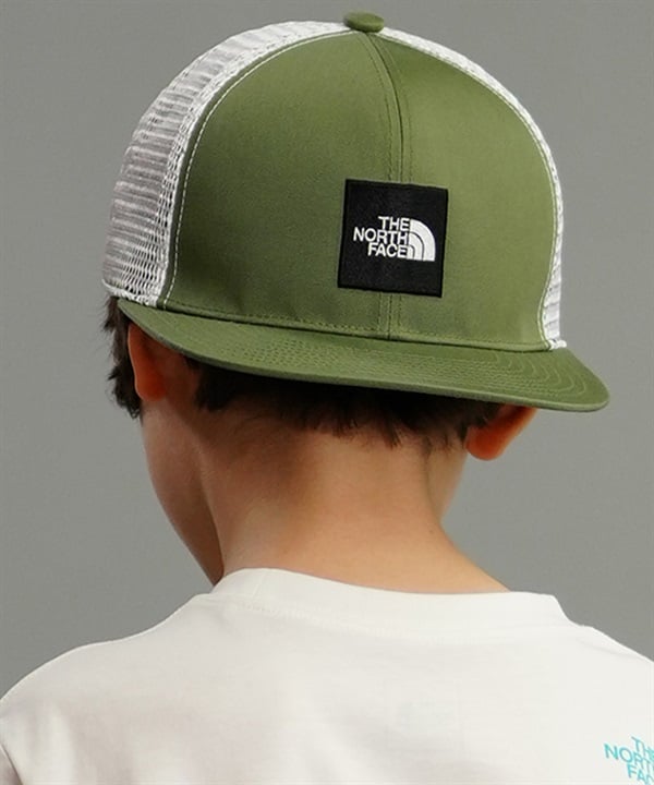 THE NORTH FACE ザ・ノース・フェイス キッズ メッシュ キャップ 帽子 ロゴ 刺繍 サイズ調節可能 NNJ02406 TG