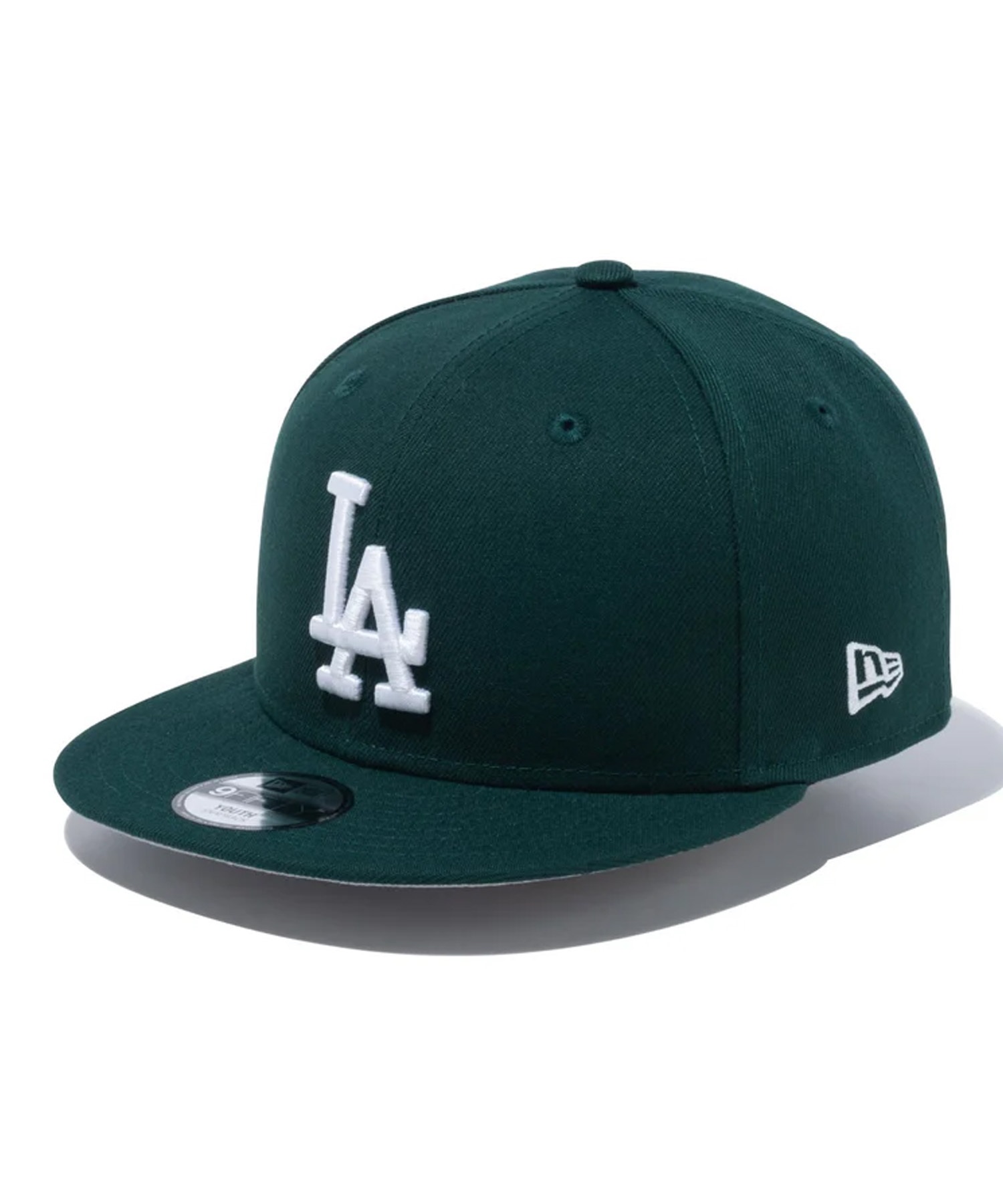 NEW ERA ニューエラ Youth 9FIFTY MLB State Flowers ロサンゼルス・ドジャース ダークグリーン キッズ キャップ 帽子 14111893(ONECOLOR-YTH)