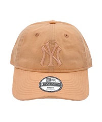 NEW ERA ニューエラ Youth 9TWENTY ニューヨーク・ヤンキース PEACH キッズ キャップ 帽子 14324434 ムラサキスポーツ限定