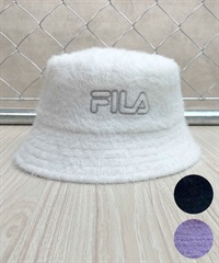 FILA フィラ キッズ ハット フェザーヤーン サーモバケット 233013002(01BLK-56cm)