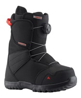 BURTON バートン スノーボード ブーツ キッズ Kids' Zipline BOA Snowboard Boots 13191104001 23-24モデル(Black-22.0cm)
