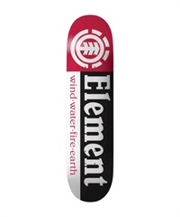 キッズ スケートボード デッキ ELEMENT エレメント SECTION BC027-064(ONECOLOR-7.37inch)