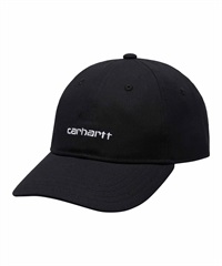 Carhartt WIP/カーハート ダブリューアイピー キャップ CANVAS SCRIPT CAP I028876(BK/WT-FREE)