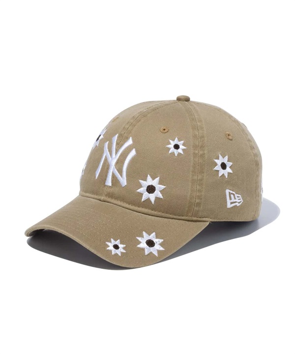 NEW ERA/ニューエラ キャップ 9TWENTY MLB Flower Embroidery ニューヨーク・ヤンキース 13751075