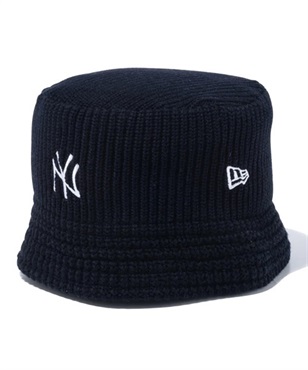 NEW ERA/ニューエラ ニットバケット Knit Bucket ニューヨーク・ヤンキース ブラック ハット バケハ 13750563