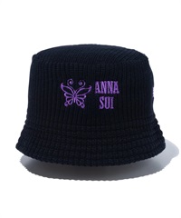 NEW ERA ニューエラ ニットバケット Knit Bucket ANNA SUI アナ スイ ブラック バケットハット バケハ 帽子 14124295