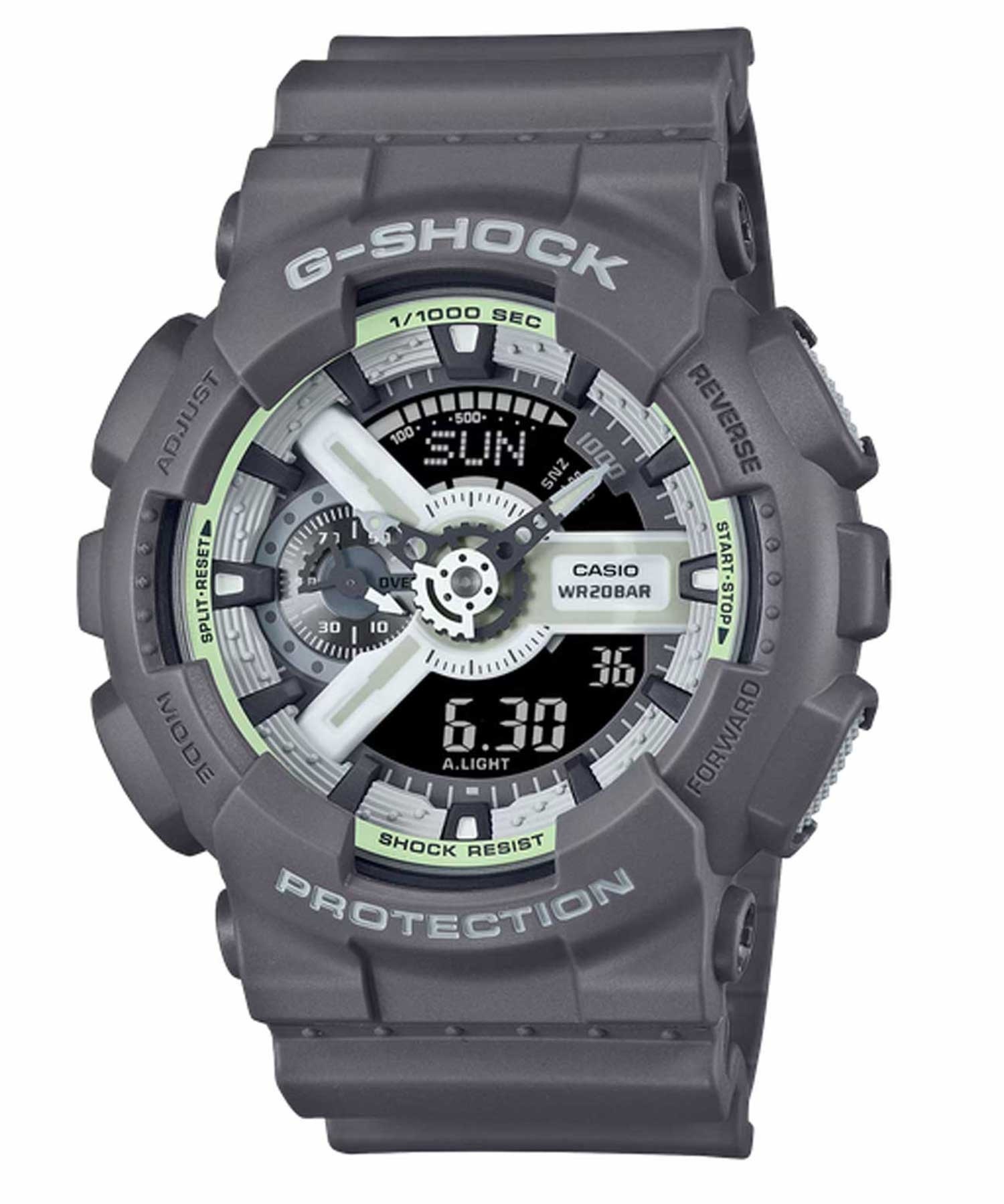 G-SHOCK ジーショック 時計 腕時計 GA-110HD-8AJF(GREY-ONESIZE)