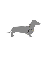 WOLFGANG ウルフギャング 犬用 ハーネス GrandView HARNESS Sサイズ 超小型犬用 小型犬用 胴輪 グランドビュー マルチカラー WH-001-02(MULTI-S)