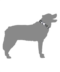 WOLFGANG ウルフギャング 犬用 首輪 HideOut Collar Lサイズ 中型犬用 大型犬用 ハイドアウト カラー 迷彩柄 グレー系 WC-003-74