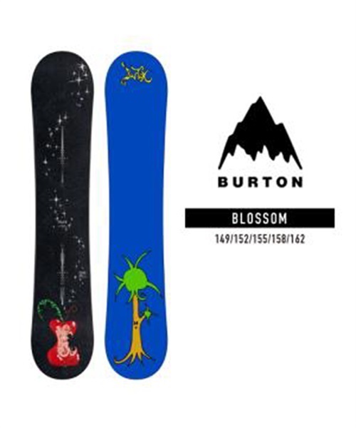 スノーボード 板 BURTON バートン 22943101000 Blossom 22-23モデル ムラサキスポーツ JJ B3(BLOSSOM-149)