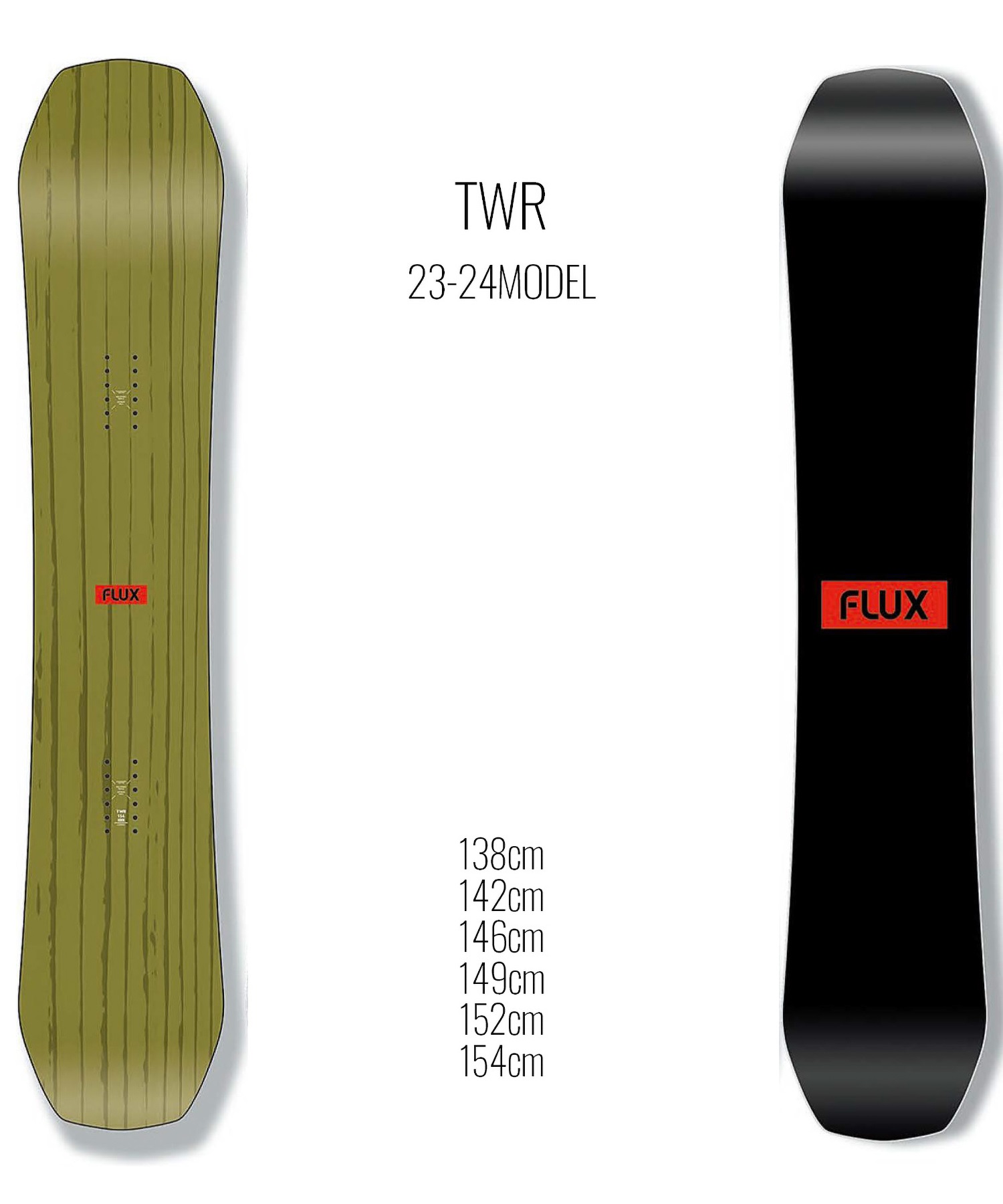 スノーボード 板 メンズ FLUX フラックス TWR 23-24モデル ムラサキスポーツ KK B24(TWR-138cm)