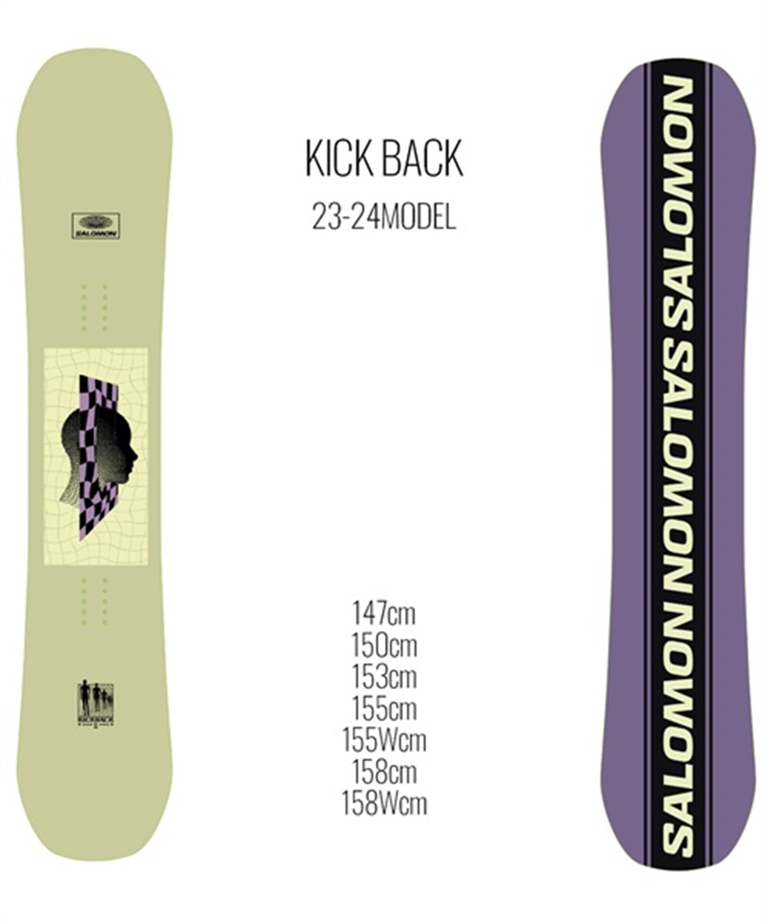 スノーボード 板 メンズ SALOMON サロモン KICK BACK 23-24モデル ムラサキスポーツ KK C2(KICKBACK-148cm)