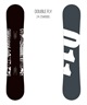 【早期購入】011artistic ゼロワン スノーボード 板 メンズ 国産 グラトリ DOUBLE FLY ムラサキスポーツ 24-25モデル LL B15(black-148.5cm)