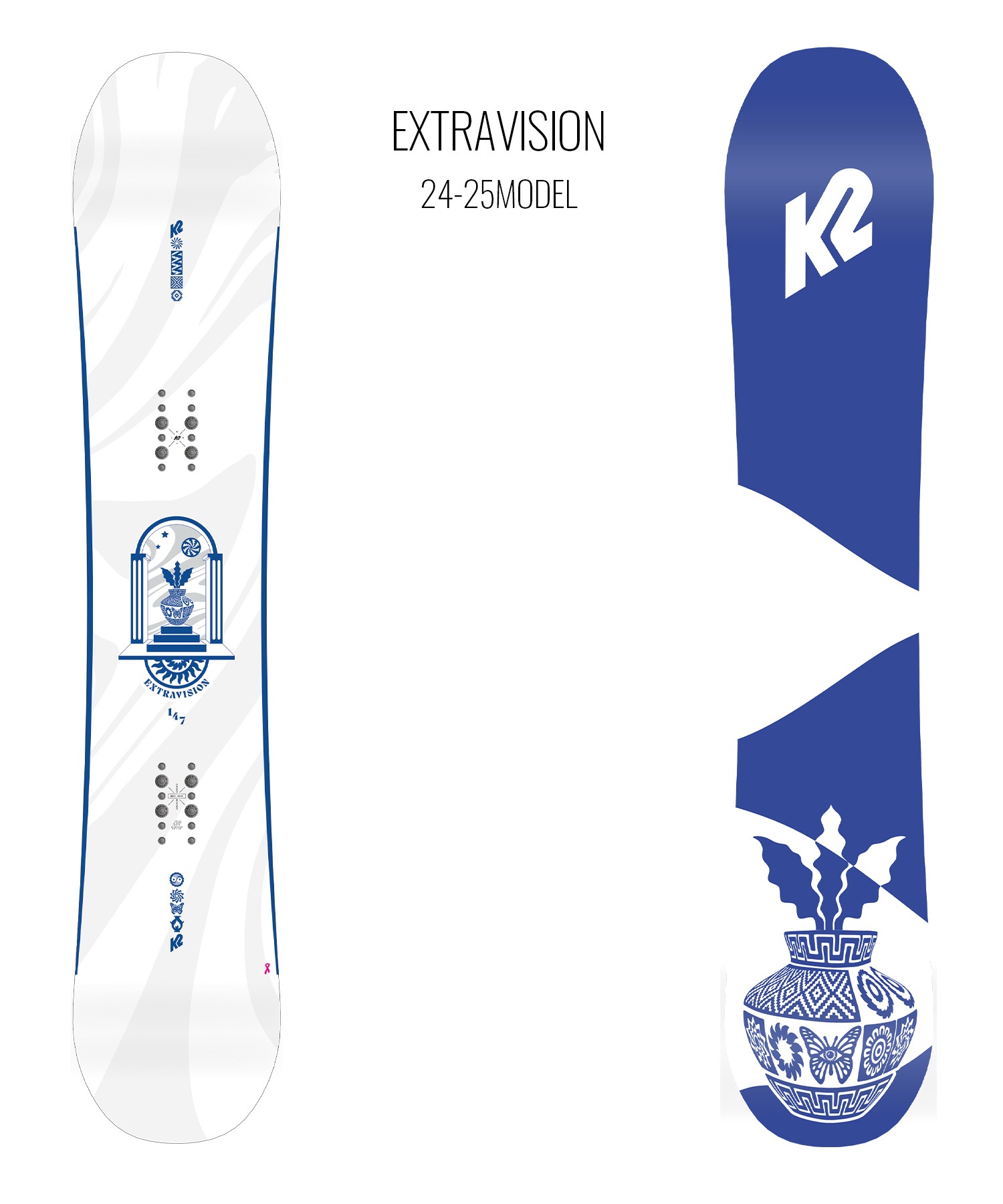 【早期購入】K2 ケーツー スノーボード 板 レディース EXTRAVISION ムラサキスポーツ 24-25モデル LL B8(ONECOLOR-139cm)