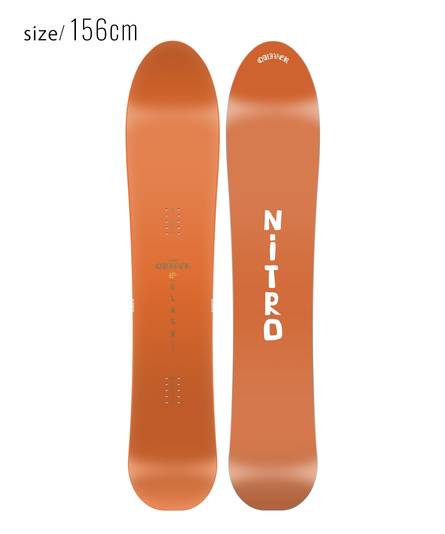 【早期購入】NITRO ナイトロ スノーボード 板 メンズ Quiver SLASH ムラサキスポーツ 24-25モデル LL A26(ONECOLOR-151wcm)