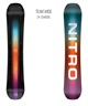【早期購入】NITRO ナイトロ スノーボード 板 メンズ ワイドモデル TEAM WIDE ムラサキスポーツ 24-25モデル LL A26(ONECOLOR-157wcm)