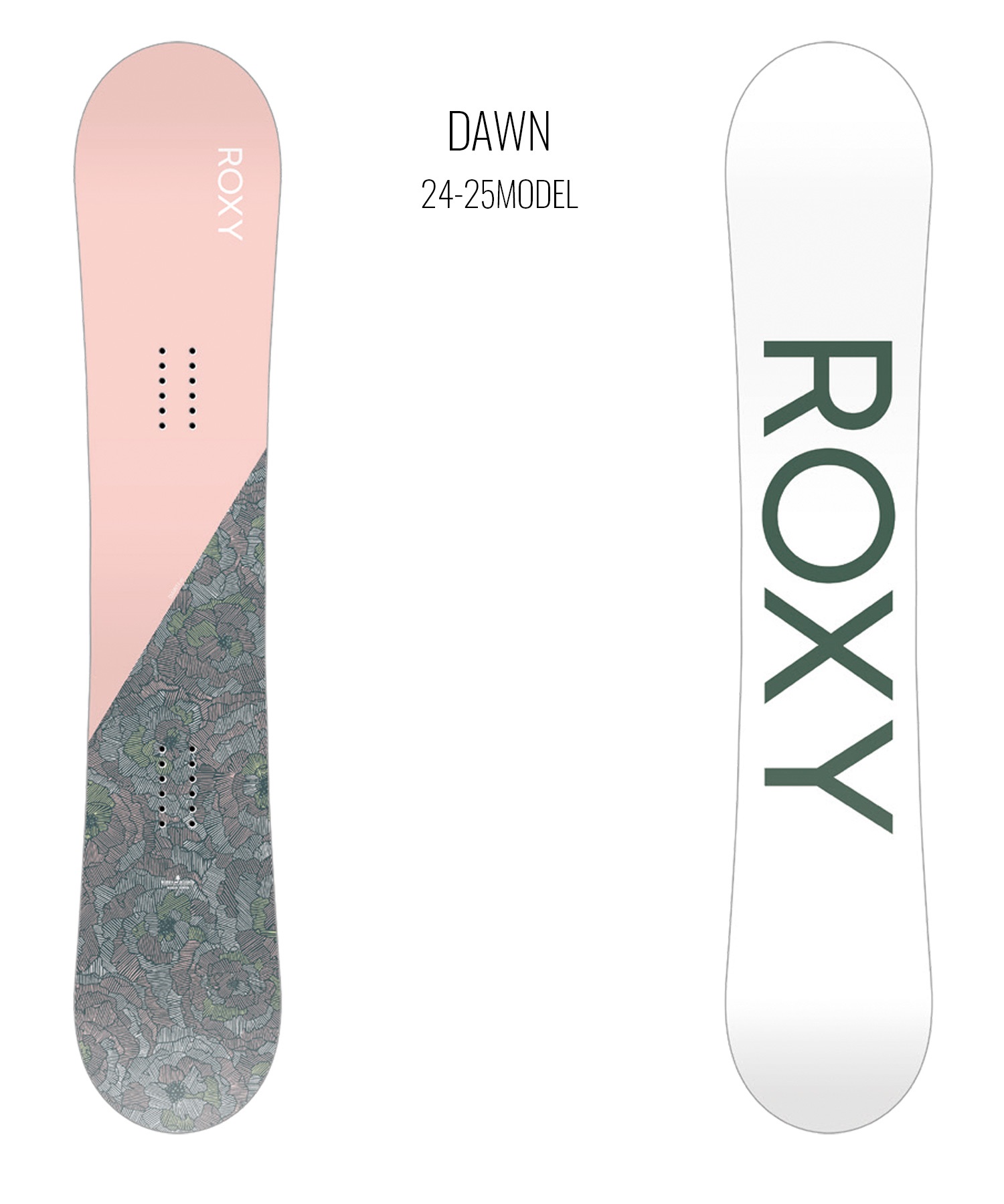 【早期購入】ROXY ロキシー スノーボード 板 レディース DAWN ムラサキスポーツ 24-25モデル LL A26(PKGY-135cm)