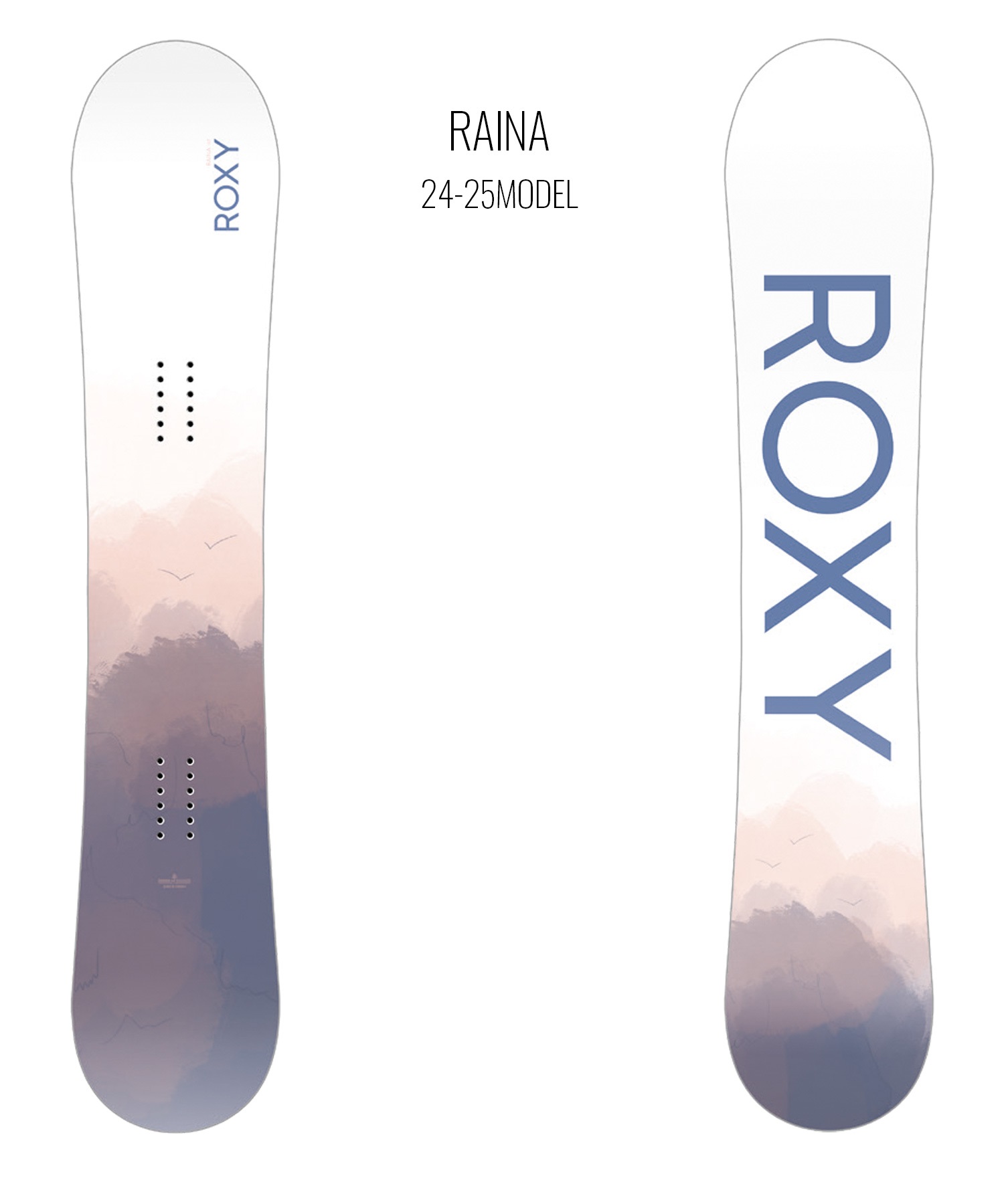 【早期購入】ROXY ロキシー スノーボード 板 レディース RAINA ムラサキスポーツ 24-25モデル LL A26(WTGY-139cm)